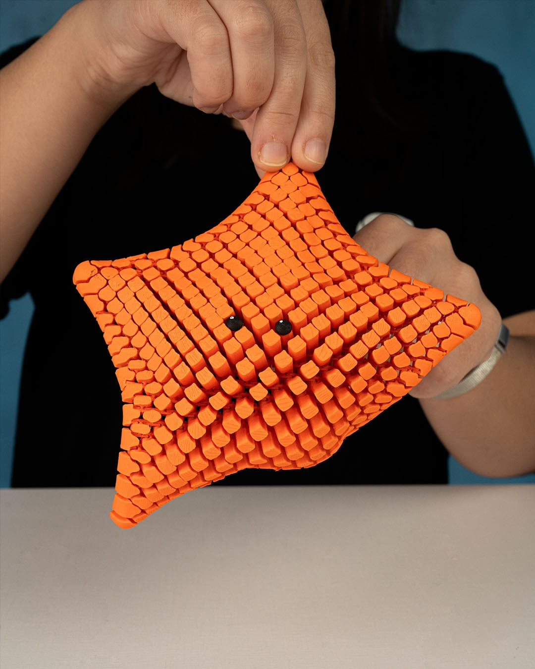 Cute Flexi Starfish Fidget Toy | Articulated 3D Printed Sea Star | Sensory Toy for Kids & Adults | Desk Companion Gift