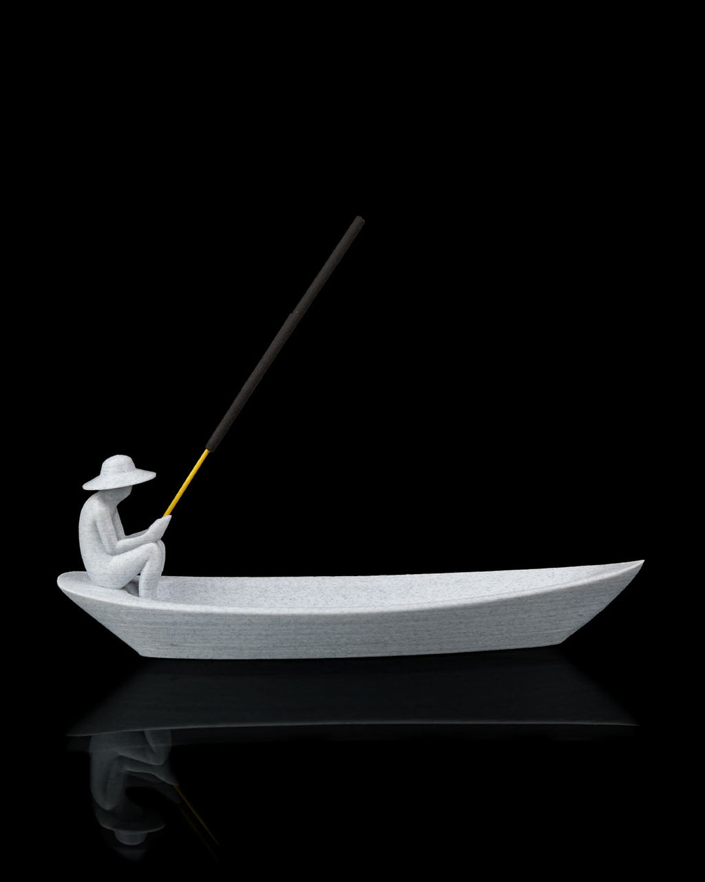 Peaceful Fisherman Incense Holder
