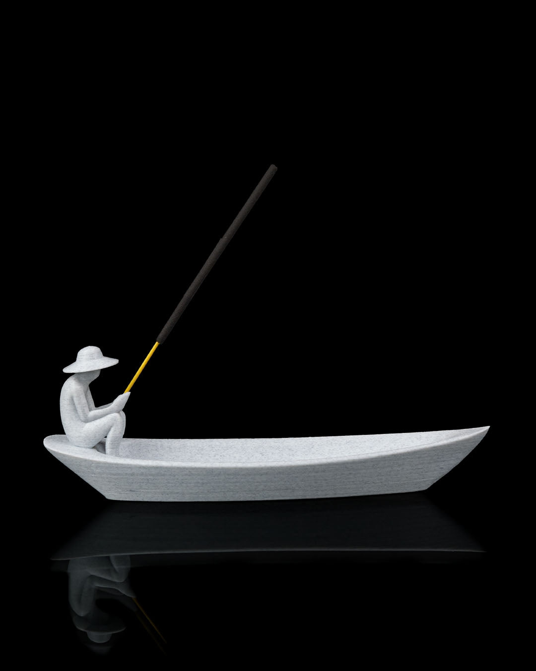 Peaceful Fisherman Incense Holder