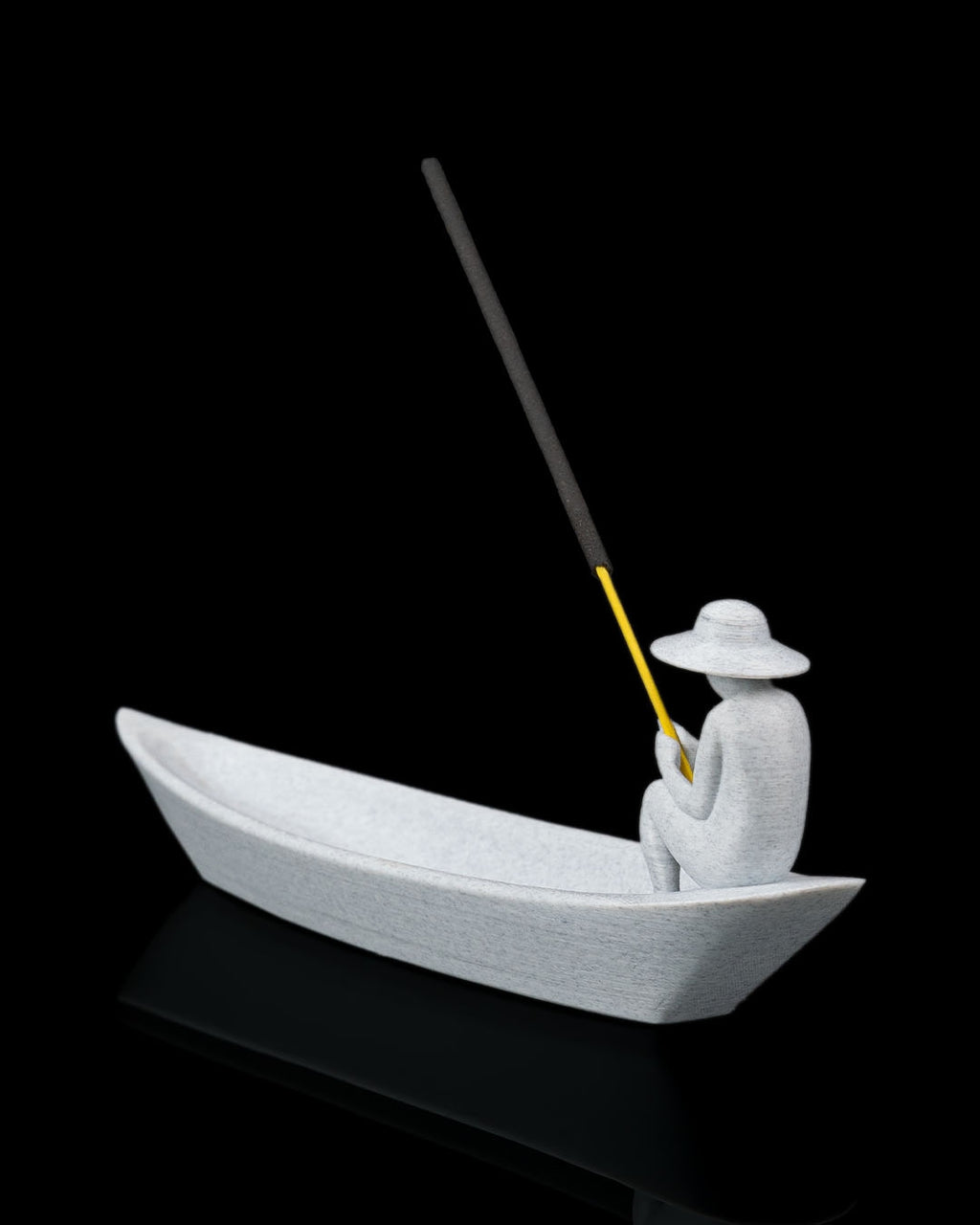Peaceful Fisherman Incense Holder