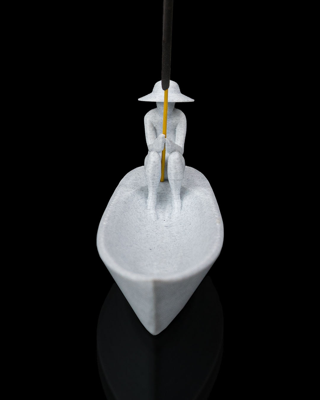 Peaceful Fisherman Incense Holder