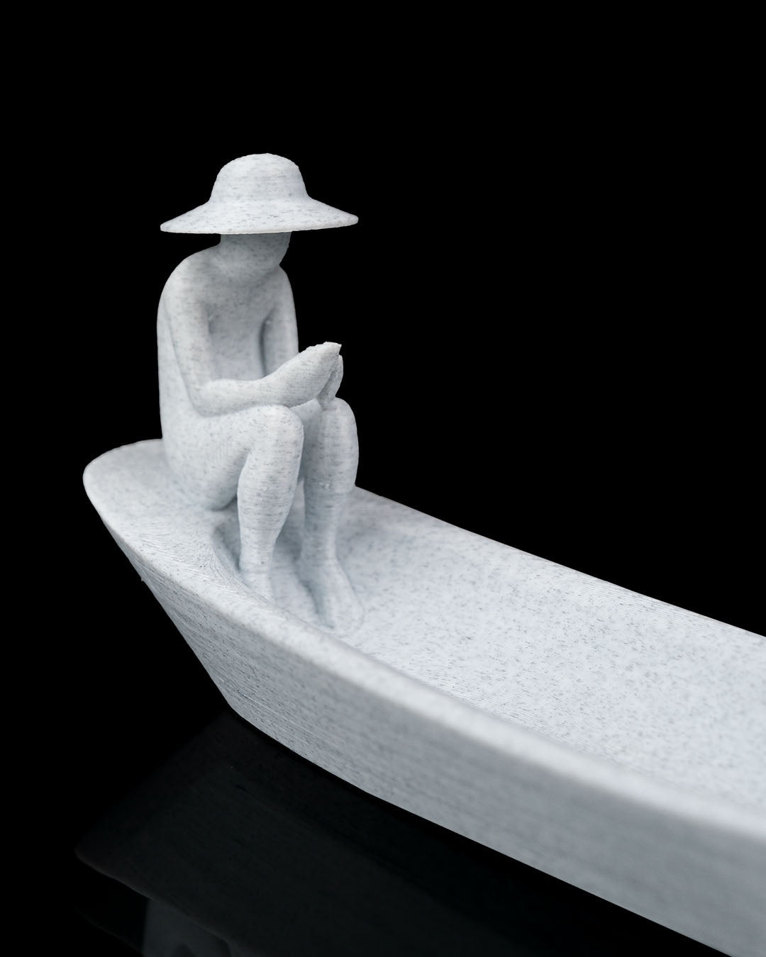 Peaceful Fisherman Incense Holder