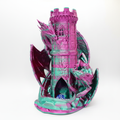Dragon Castle Dice Tower – White Background
