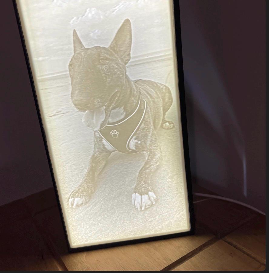 Custom Lithophane Picture Light Box – Personalised 3D Printed LED Photo Gift