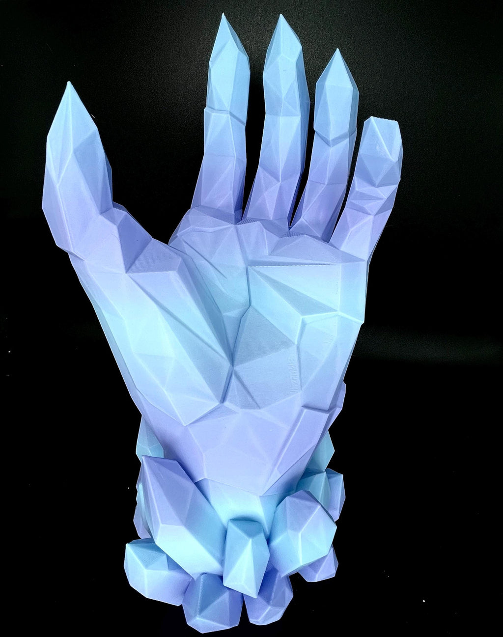 Game Controller Stand Crystal Hand Design. Colour shown Blueberry Bubblegum. Free UK Delivery