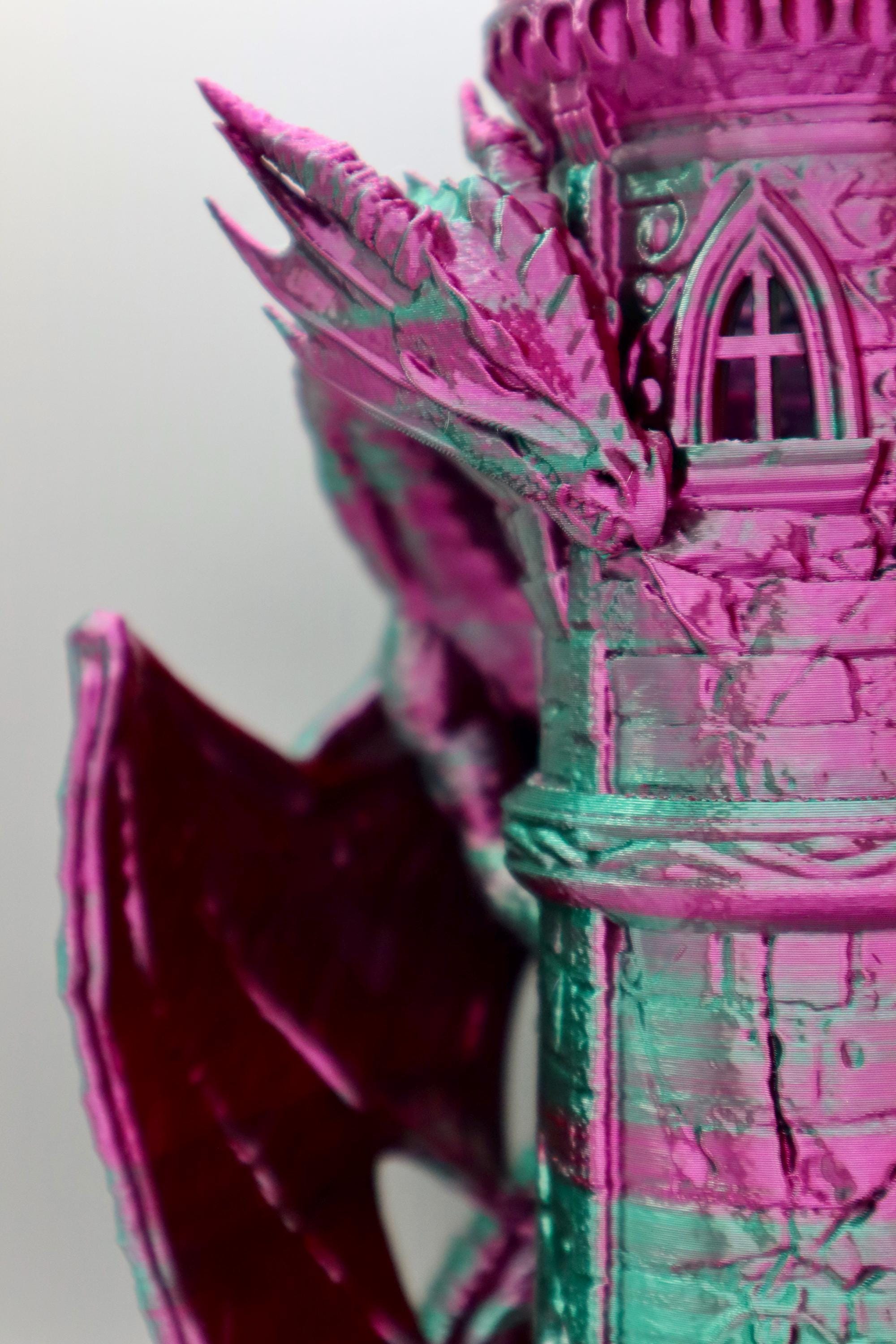 Dragon Castle Dice Tower – Gothic Fantasy RPG Dice Roller