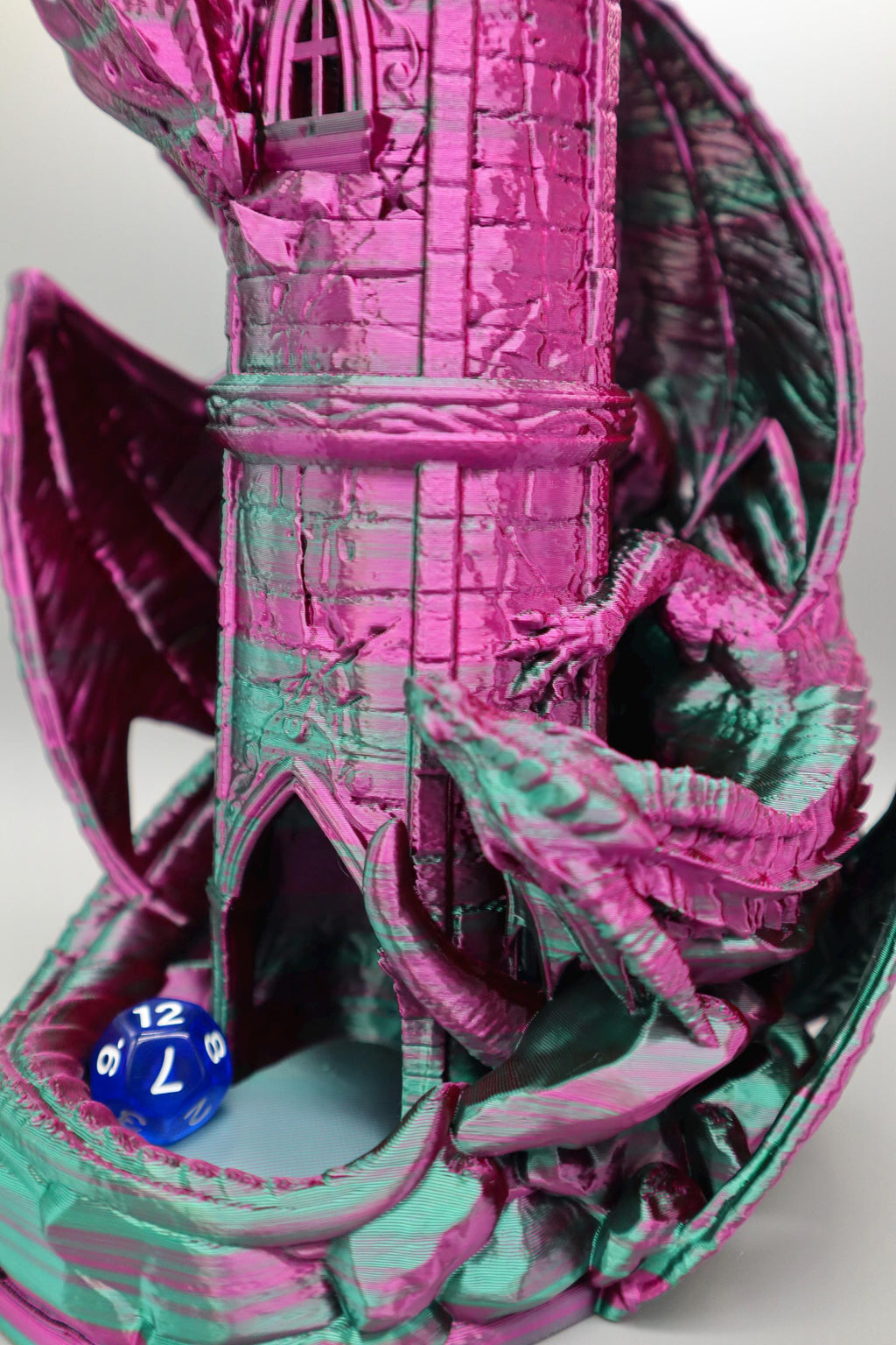 Dragon Castle Dice Tower – Gothic Fantasy RPG Dice Roller