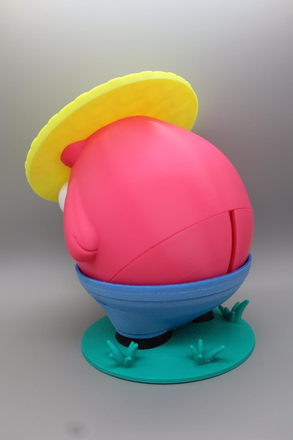 Farmer Pig Butt Crack Piggy Bank – Funny Pig Money Box with Hidden Coin Slot