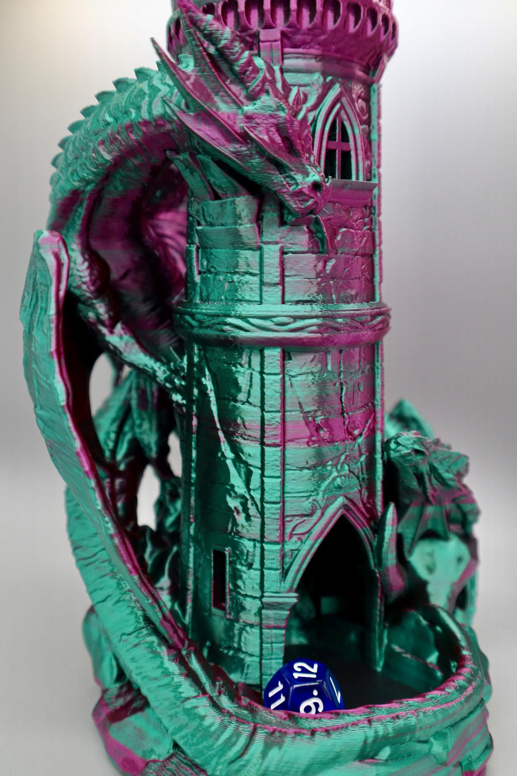 Dragon Castle Dice Tower – Gothic Fantasy RPG Dice Roller