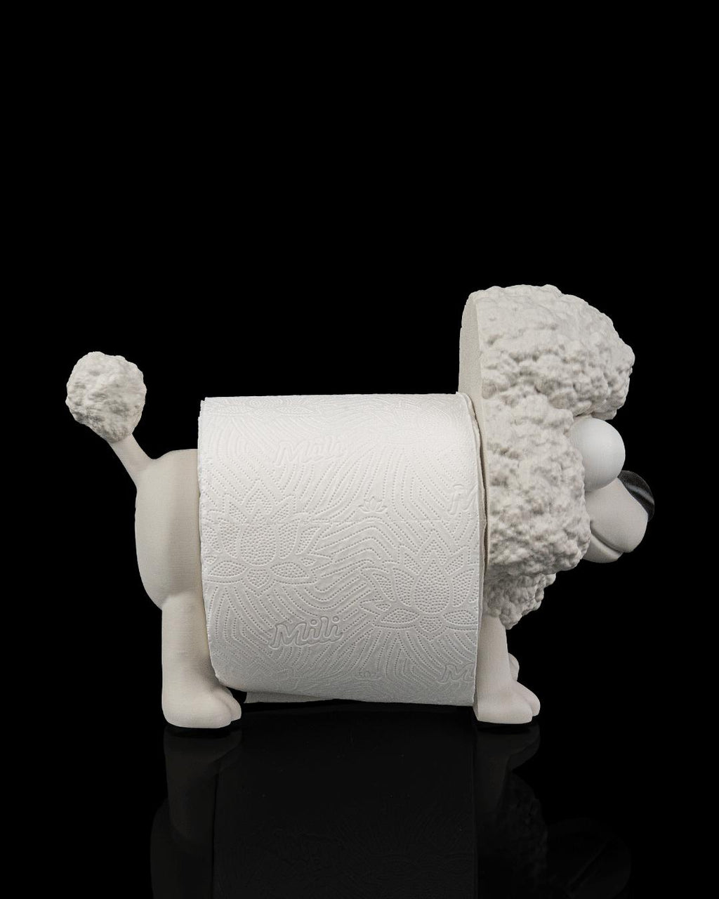 Poo-dle Novelty toilet roll holder