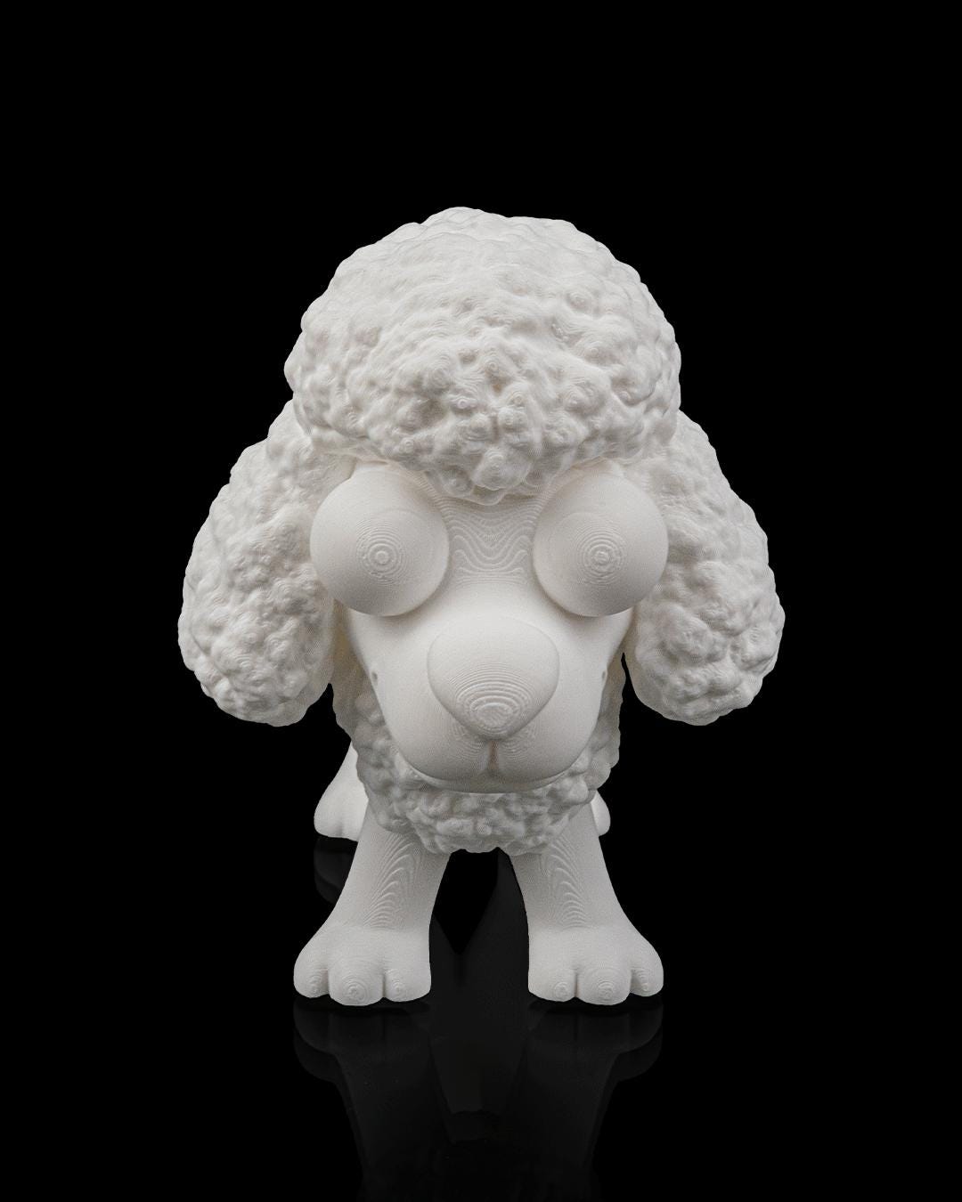 Poo-dle Novelty toilet roll holder