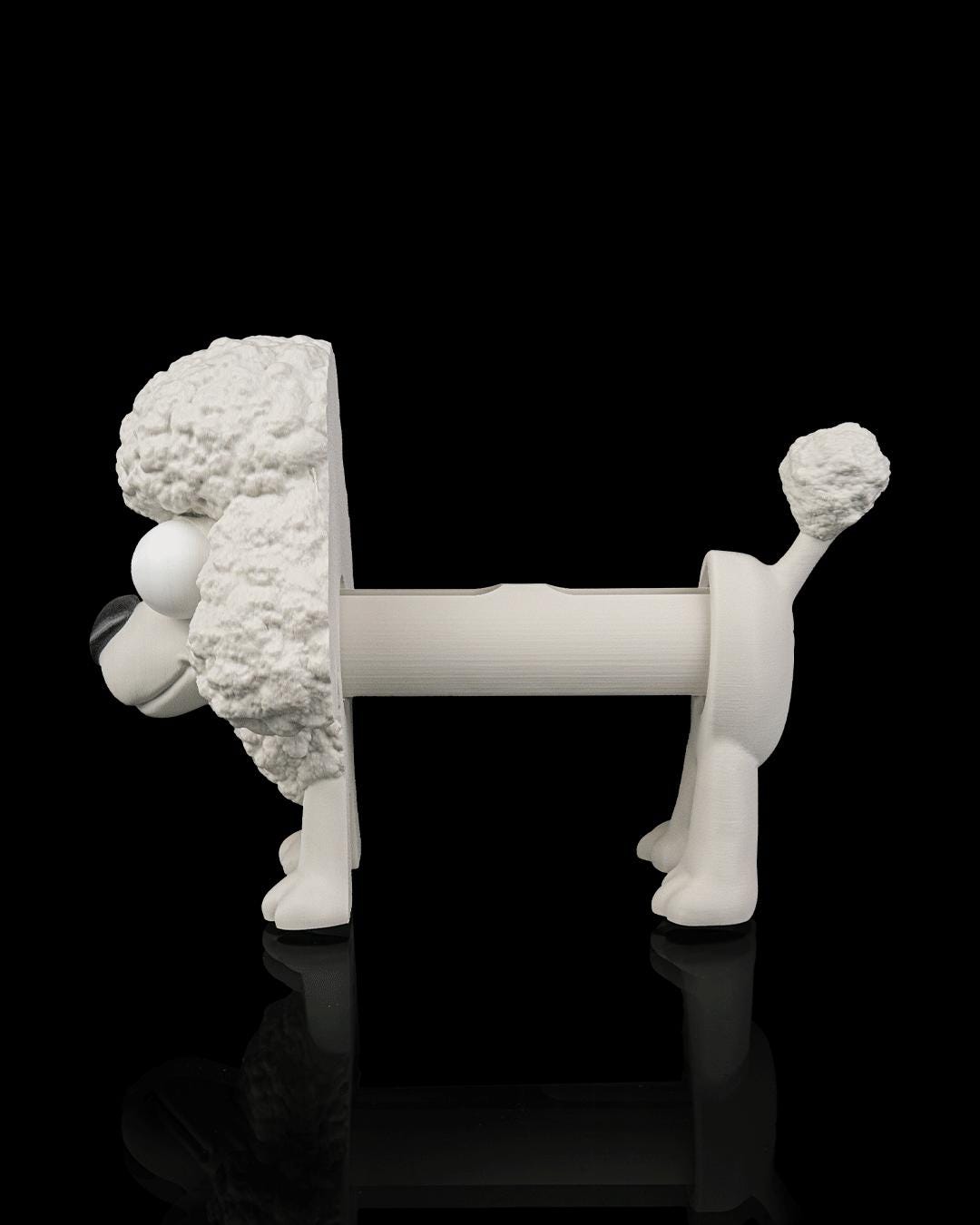 Poo-dle Novelty toilet roll holder